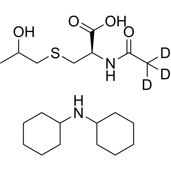 N-Acetyl-S-(2-hydroxypropyl)cysteine-d3 dicyclohexylammonium 1356934-59-2